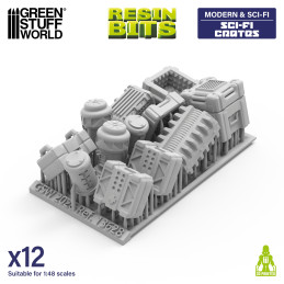 Sci-Fi-Kisten 1:48 | Sci-Fi-Versorgungskisten Sci-Fi-Kisten 1:48 | Sci-Fi-Versorgungskisten