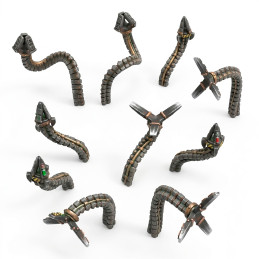 Robotic Claws 1:48 | Resin bits