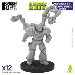 Bracci tecno-servo 1:48 | Bits in Resina Bracci tecno-servo 1:48 | Bits in Resina