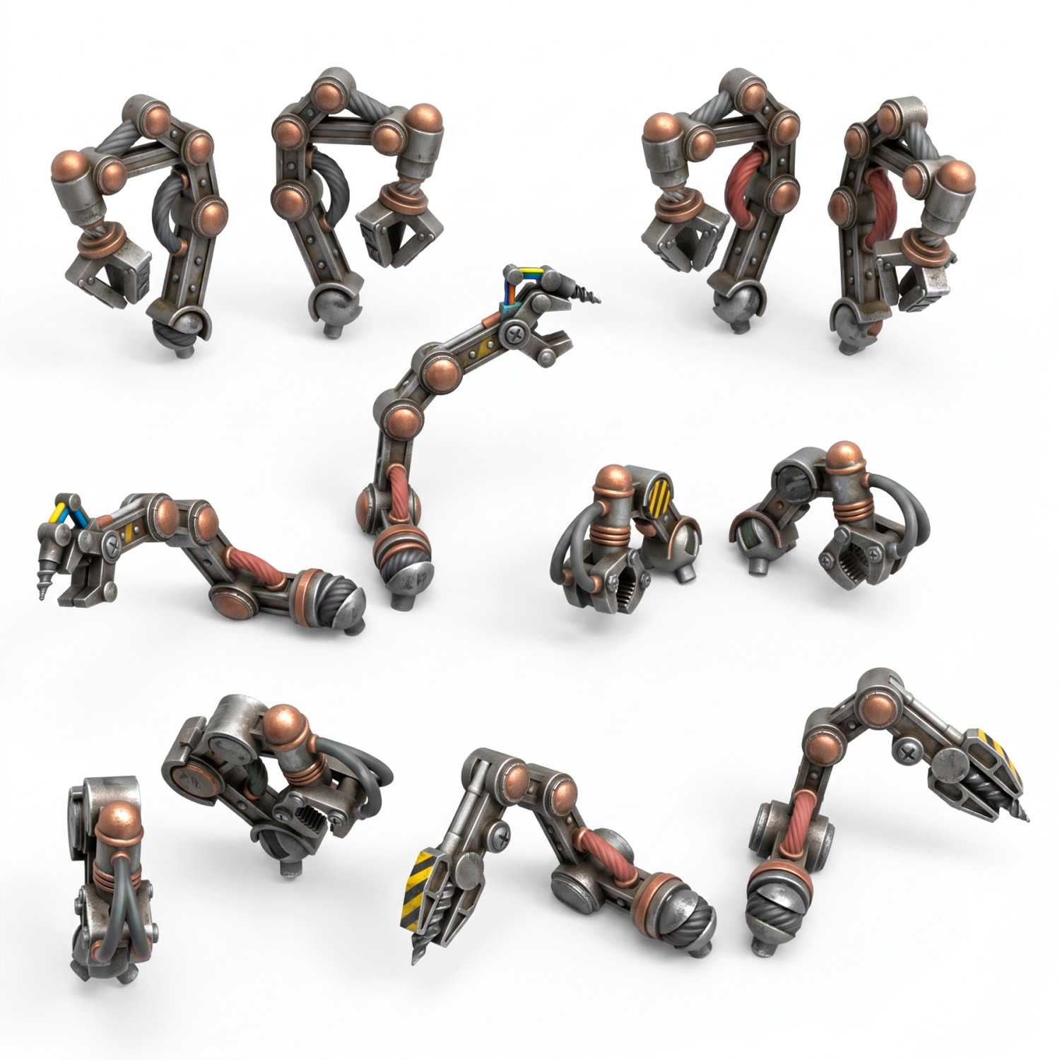 Bras techno-servo 1:48 | Bits en résine Bras techno-servo 1:48 | Bits en résine