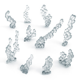 Set imprimé en 3D - Effets de pixels 1:48