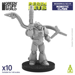 Pinze robotiche 1:48 | Bits in resina Pinze robotiche 1:48 | Bits in resina