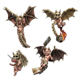 Querubines 40k - Querubines Malvados compatibles con Warhammer
