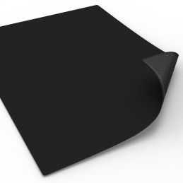 Tapis de jeu de société en néoprène 56x76 cm Noir (22x30")