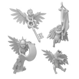 Cherubini 40k - Angeli Cherubini compatibile con Warhammer