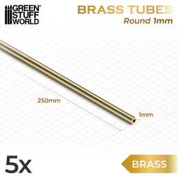 Tubos de Latón 1mm