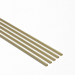 Messing Rohr-Profil 1.5mm