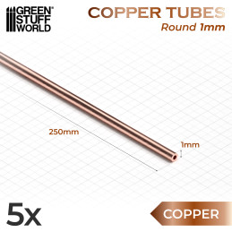 Round Copper tube 1mm | Copper Round Copper tube 1mm | Copper