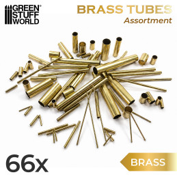 Brass Tubes Assortment | Brass tube pack
