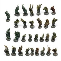 Set stampato in 3D - Alghe marine 1:48-1:35