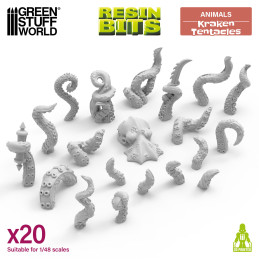 Kraken tentacles 1:48-1:35 | 3D printed Kraken Tentacle Set Kraken tentacles 1:48-1:35 | 3D printed Kraken Tentacle Set