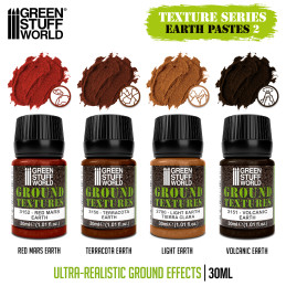 Set paste texture Terra 30 ml Vol. 2 (x4) Set paste texture Terra 30 ml Vol. 2 (x4)