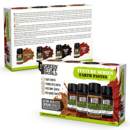 Set paste texture Terra 30 ml Vol. 2 (x4) Set paste texture Terra 30 ml Vol. 2 (x4)