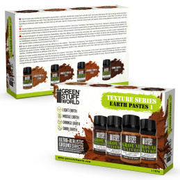Earth Texture Paint Set 30ml Vol 1 (x4) Earth Texture Paint Set 30ml Vol 1 (x4)