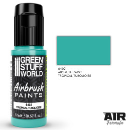Peinture aerographe TROPICAL TURQUOISE