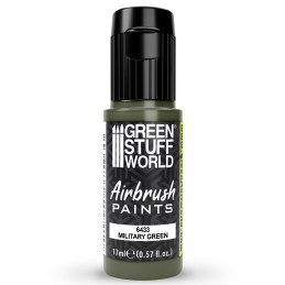 Airbrush Farbe MILITARY GREEN Airbrush Farbe MILITARY GREEN