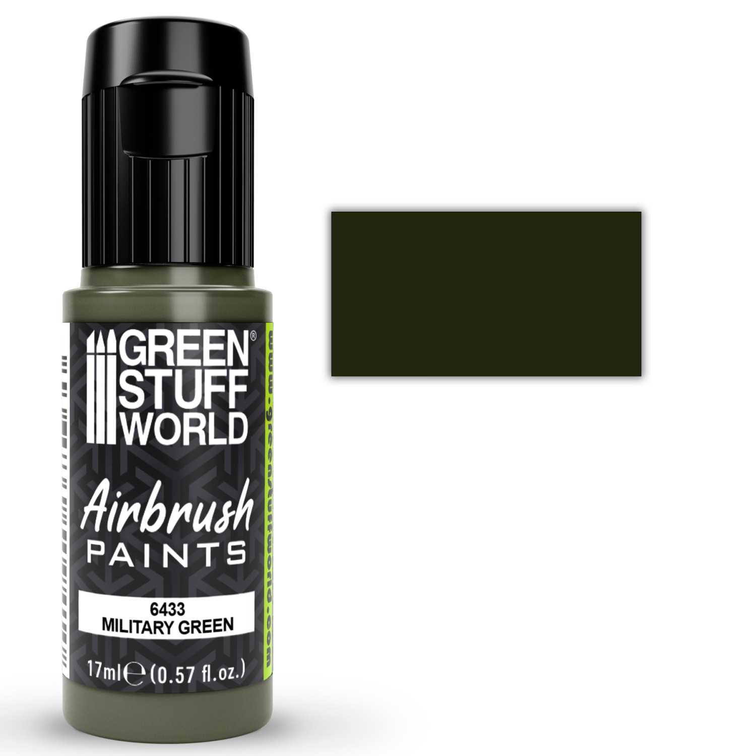 Airbrush Farbe MILITARY GREEN Airbrush Farbe MILITARY GREEN