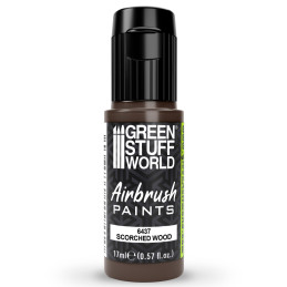 Airbrush paint SCORCHED WOOD