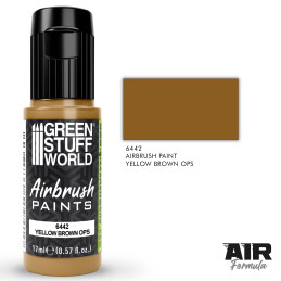 Airbrush paint YELLOW BROWN OPS Airbrush paint YELLOW BROWN OPS