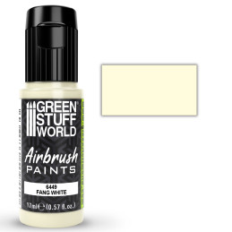 Pintura aerografo FANG WHITE
