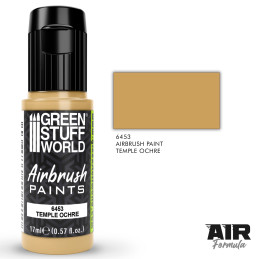 Peinture aerographe TEMPLE OCHRE