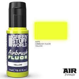 Fluoreszierende Airbrush-Farbe YELLOW Fluoreszierende Airbrush-Farbe YELLOW
