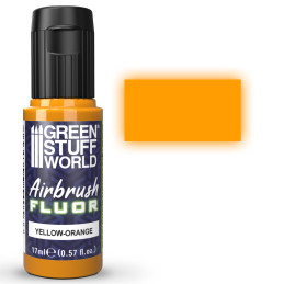 Fluoreszierende Airbrush-Farbe YELLOW-ORANGE