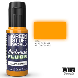 Colore per aerografo fluorescente - YELLOW-ORANGE Colore per aerografo fluorescente - YELLOW-ORANGE