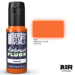 Pintura aerógrafo fluorescente NARANJA