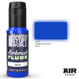 Pintura aerógrafo fluorescente AZUL Pintura aerógrafo fluorescente AZUL