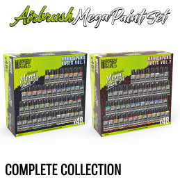 Mega Set Colori Aerografo Base Vol. 1.0 | Mega Paint Set Mega Set Colori Aerografo Base Vol. 1.0 | Mega Paint Set