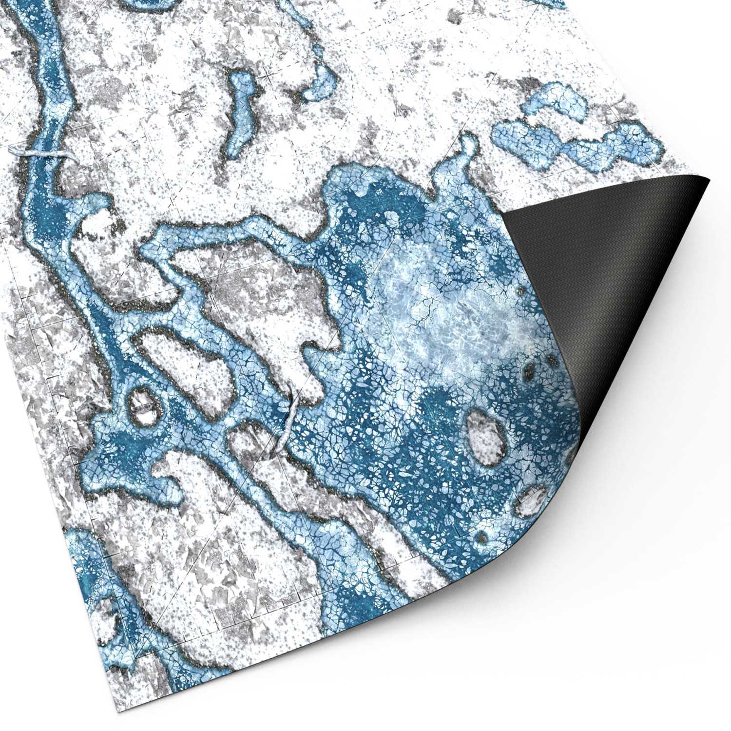 Tappetino neoprene 44x60" Blizzard Hollows con linee di schieramento