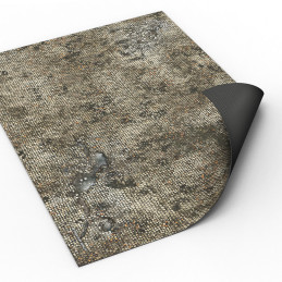 Neoprene Mat 22x30" Cursed Cobblestones compatible with Age of Sigmar and Warcry