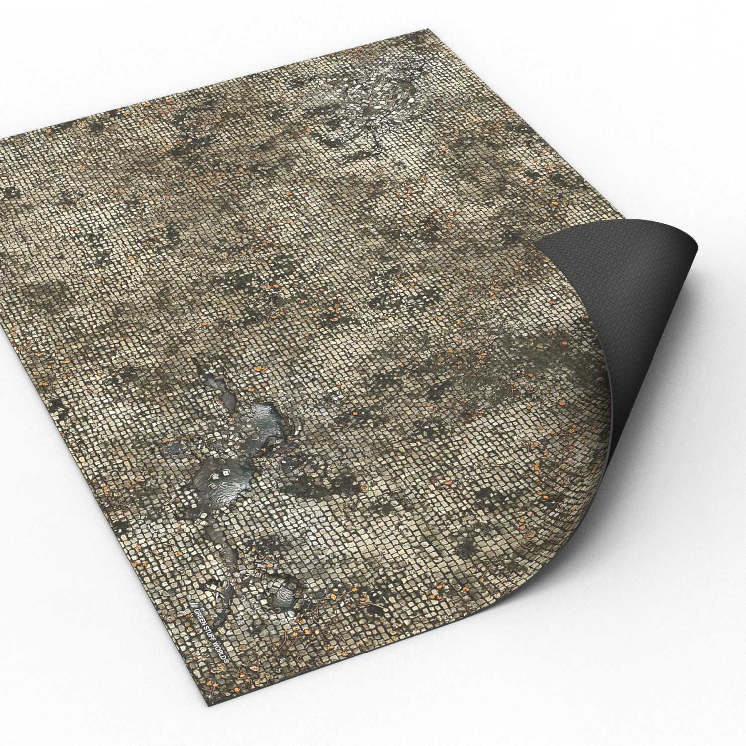 Tapis néoprène 22x30" Cursed Cobblestones compatible avec Age of Sigmar et Warcry