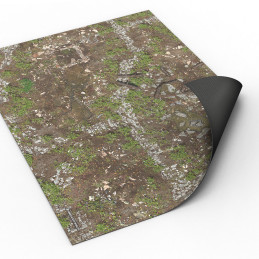 Tappetino neoprene 22x30" Città dimenticata compatibile Warcry e Age of Sigmar