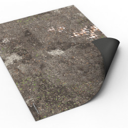 Neoprene Mat 22x30" Damned City compatible with Age of Sigmar and Warcry