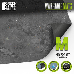 Neoprene Mat 4x4' Wasteland Asphalt (120x120cm)
