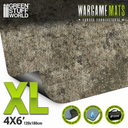 Neoprenmatte 120x180cm Cursed Cobblestones