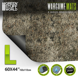 Tapis néoprène 44x60" Cursed Cobblestones Tapis néoprène 44x60" Cursed Cobblestones