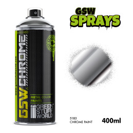 Bombe Peinture Chrome | Effet miroir en Spray Bombe Peinture Chrome | Effet miroir en Spray