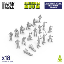 Figurine di meccanici 1:144 | Kit per Mecha, Gundam e Gunpla