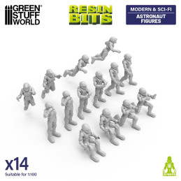 Figurine di astronauti 1:100 | Kit per Mecha, Gundam e Gunpla Figurine di astronauti 1:100 | Kit per Mecha, Gundam e Gunpla