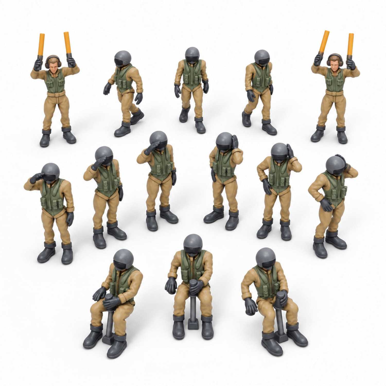 Pilots Figures 1:100 | Kits for Mecha, Gundams, and Gunpla Pilots Figures 1:100 | Kits for Mecha, Gundams, and Gunpla
