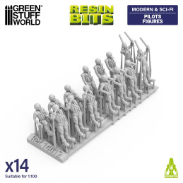 Figuras de pilotos 1:100 | Kits para Mecha Gundams y Gunpla
