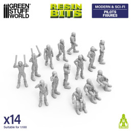Figuras de pilotos 1:100 | Kits para Mecha Gundams y Gunpla