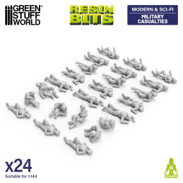 Figuras de soldados heridos 1:144 | Kits para Mecha Gundams y Gunpla