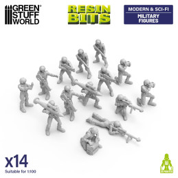 Figuras de militares 1:100 | Kits para Mecha Gundams y Gunpla