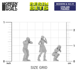 Figuras de civiles 1:100 | Kits para Mecha Gundams y Gunpla