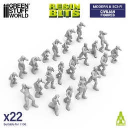 Civilian Figures 1:100 | Kits for Mecha, Gundams, and Gunpla