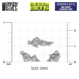 Figuren von verwundeten Soldaten 1:100 | Kit für Mecha, Gundams und Gunpla Figuren von verwundeten Soldaten 1:100 | Kit für Mecha, Gundams und Gunpla